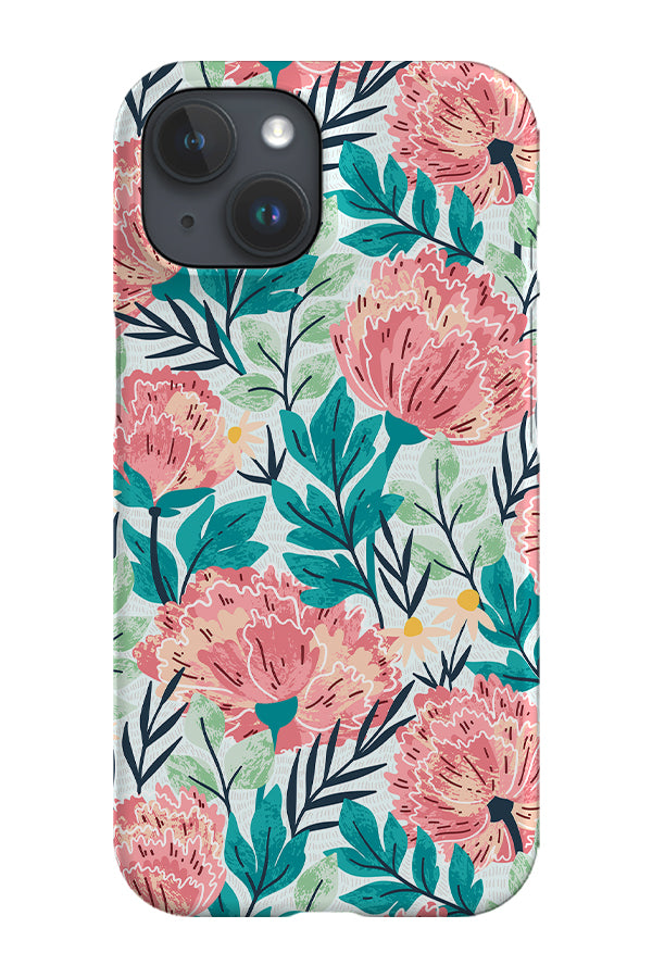 RoyalCovers.uk - Peonies By Maria Galybina Phone Case (Light)