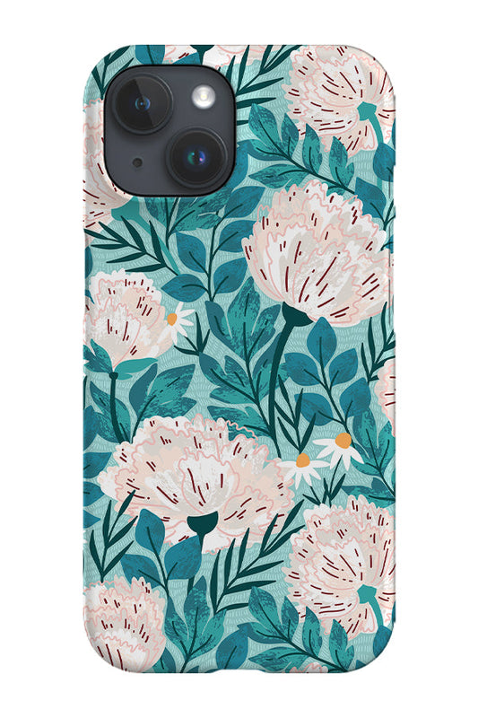 RoyalCovers.uk - Peonies By Maria Galybina Phone Case (White)