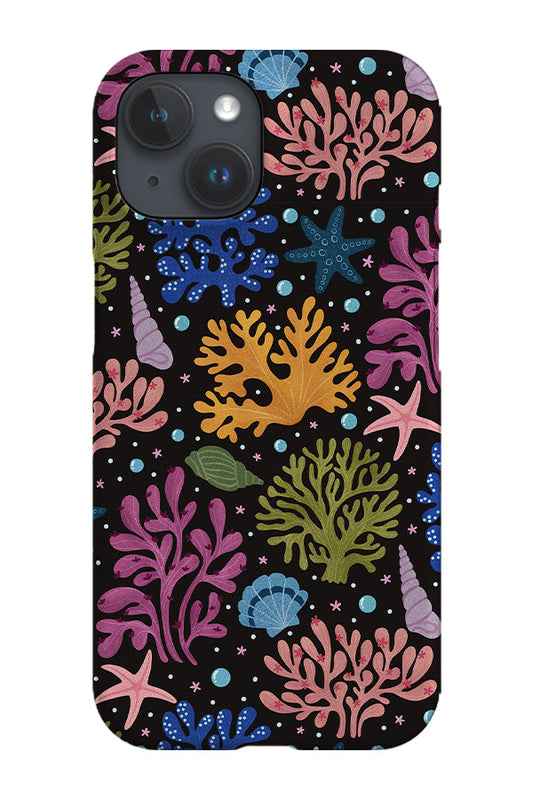RoyalCovers.uk - Summer Ocean Reef by Delively Dewi Phone Case (Black)