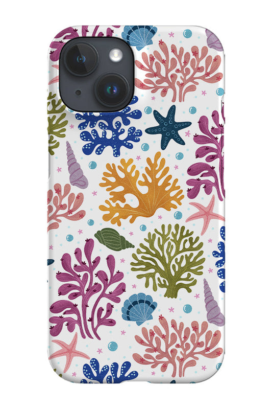 RoyalCovers.uk - Summer Ocean Reef by Delively Dewi Phone Case (White)