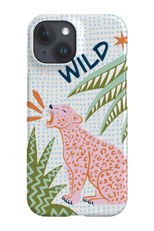 RoyalCovers.uk - Wild Leopard Pop Art by Vivian Hasenclever Phone Case (Blue)