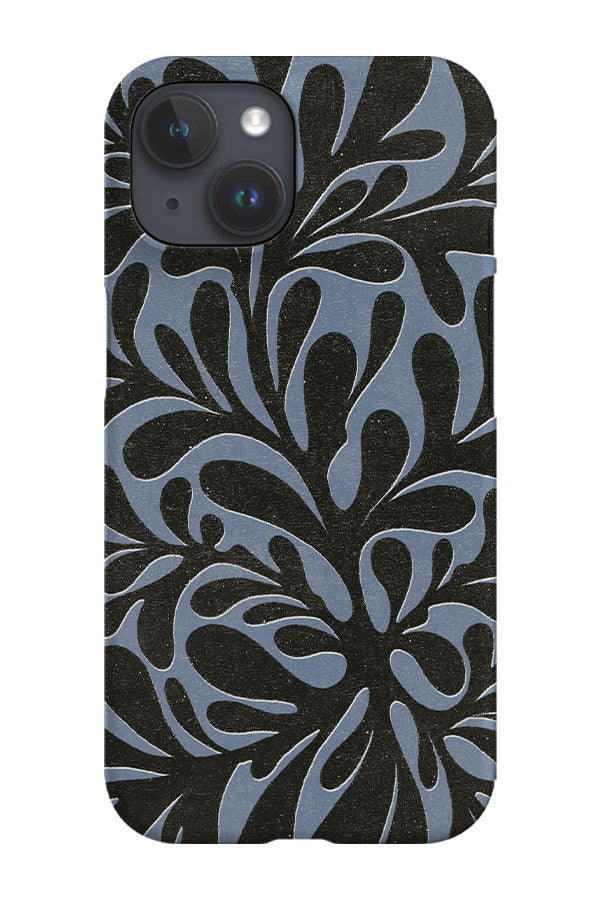 RoyalCovers.uk - Abstract Plant Phone Case (Blue Black)