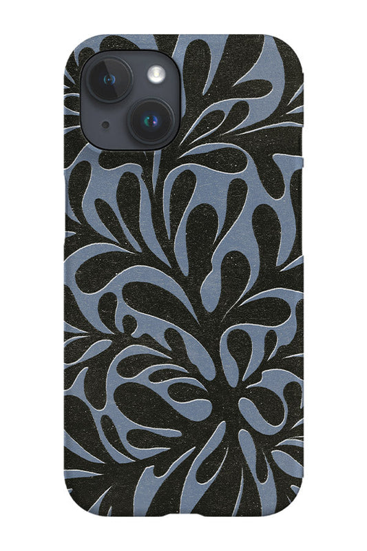 RoyalCovers.uk - Abstract Plant Phone Case (Blue Black)
