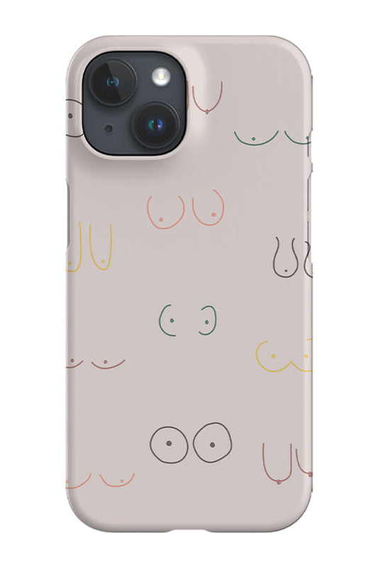 RoyalCovers.uk - Boob Print Phone Case (Pastel)