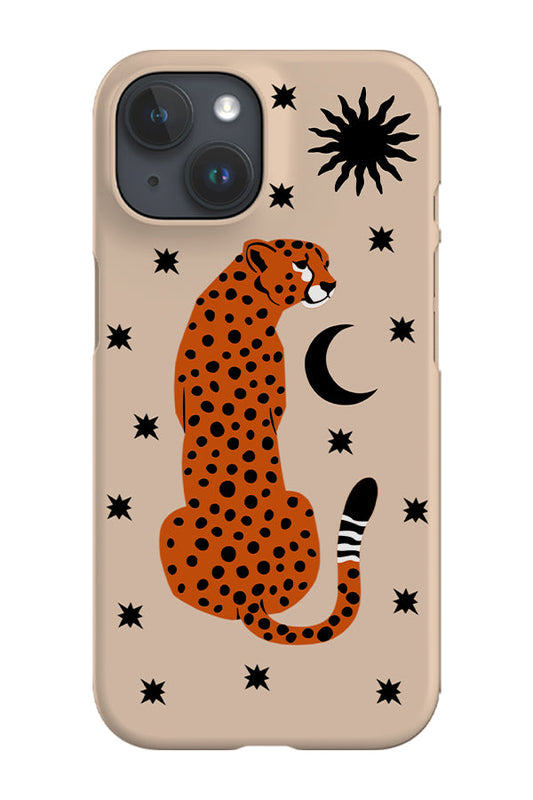 RoyalCovers.uk - Cheetah Star Moon Sun Phone Case (Beige)