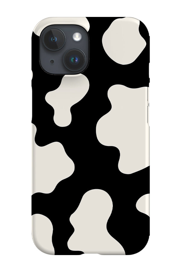 RoyalCovers.uk - Cow Print Phone Case (Black)
