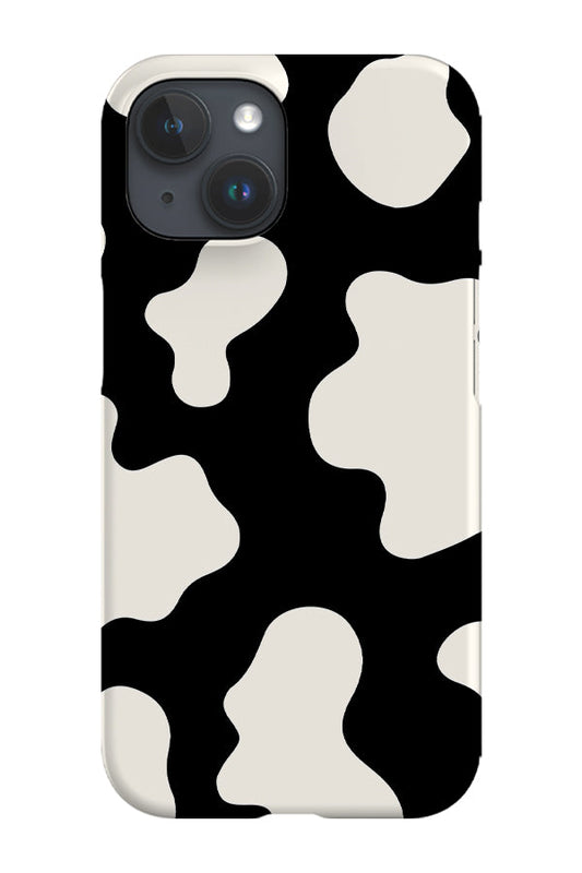 RoyalCovers.uk - Cow Print Phone Case (Black)