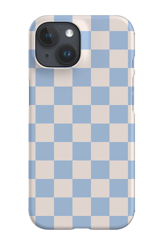 RoyalCovers.uk - Check Pattern Phone Case (Blue White)