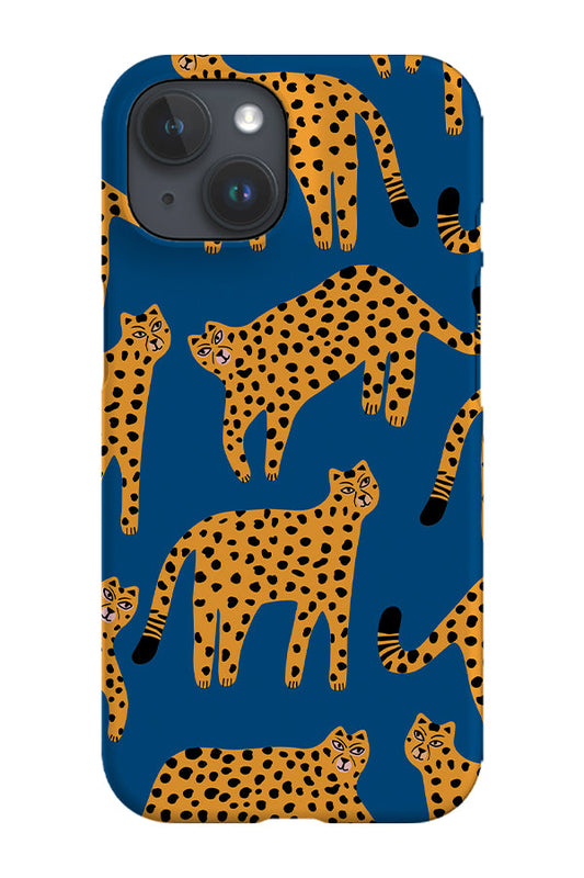 RoyalCovers.uk - Cheetah Scatter Phone Case (Blue)