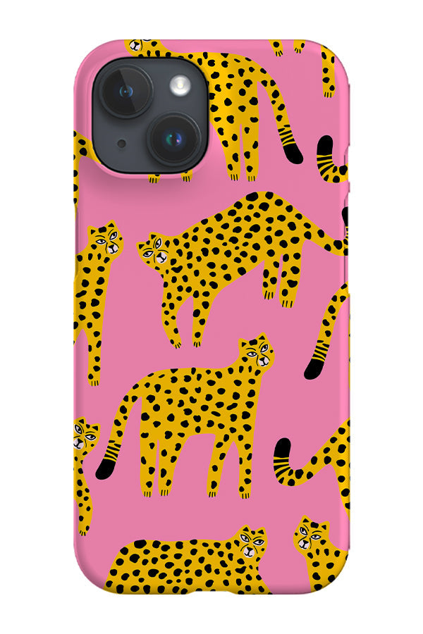 RoyalCovers.uk - Cheetah Scatter Phone Case (Pink)