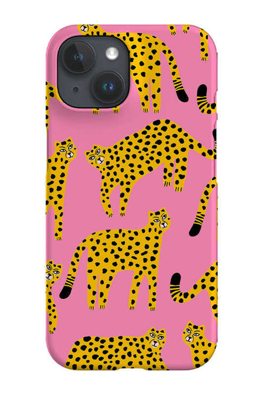 RoyalCovers.uk - Cheetah Scatter Phone Case (Pink)