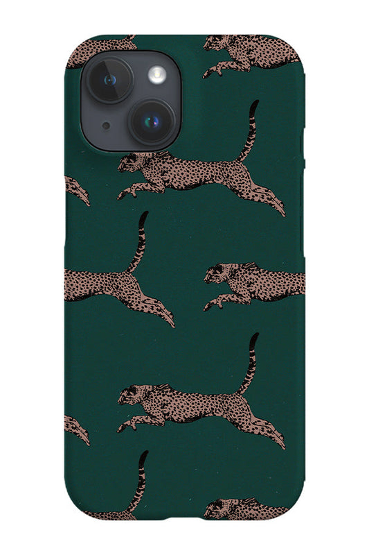 RoyalCovers.uk - Cheetah Running Phone Case (Green)