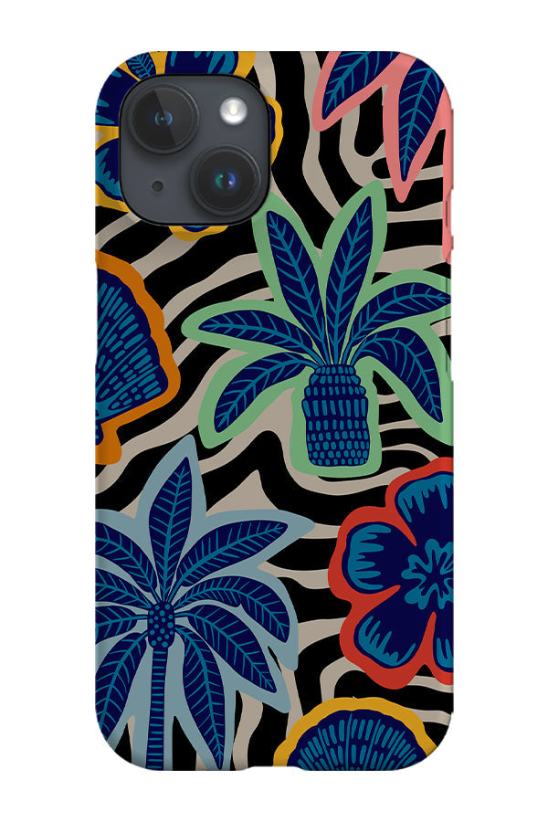 RoyalCovers.uk - Collage Palm Scatter Phone Case (Multicolour)
