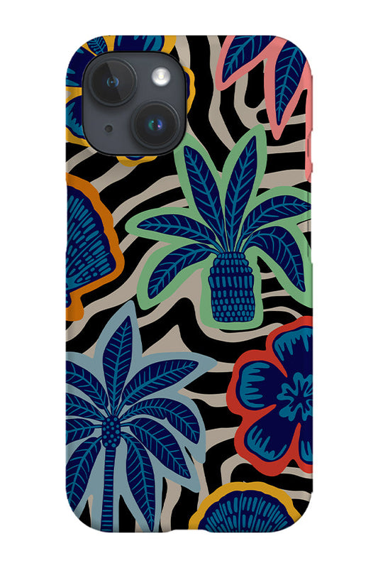 RoyalCovers.uk - Collage Palm Scatter Phone Case (Multicolour)