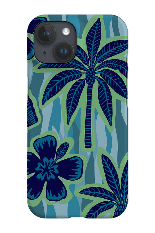 RoyalCovers.uk - Collage Seaweed Phone Case (Blue)