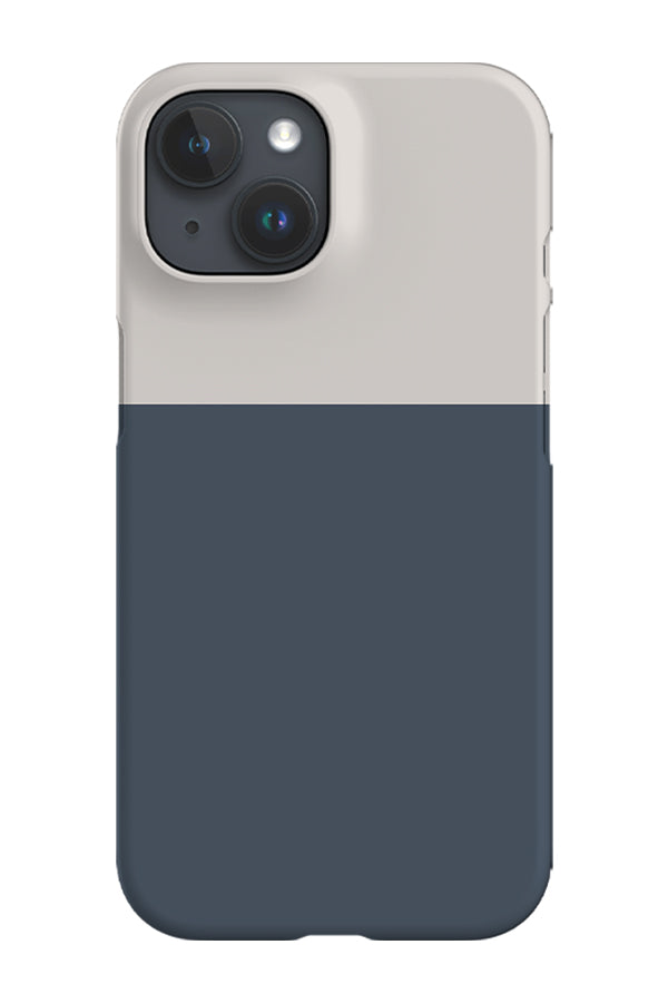 RoyalCovers.uk - Colour Block Print Phone Case (Indigo)