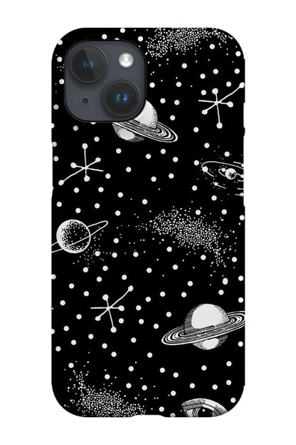 RoyalCovers.uk - Planet Galaxy Dot Eye Phone Case (Black)