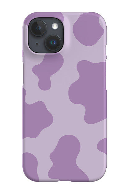 RoyalCovers.uk - Cow Print Phone Case (Purple)
