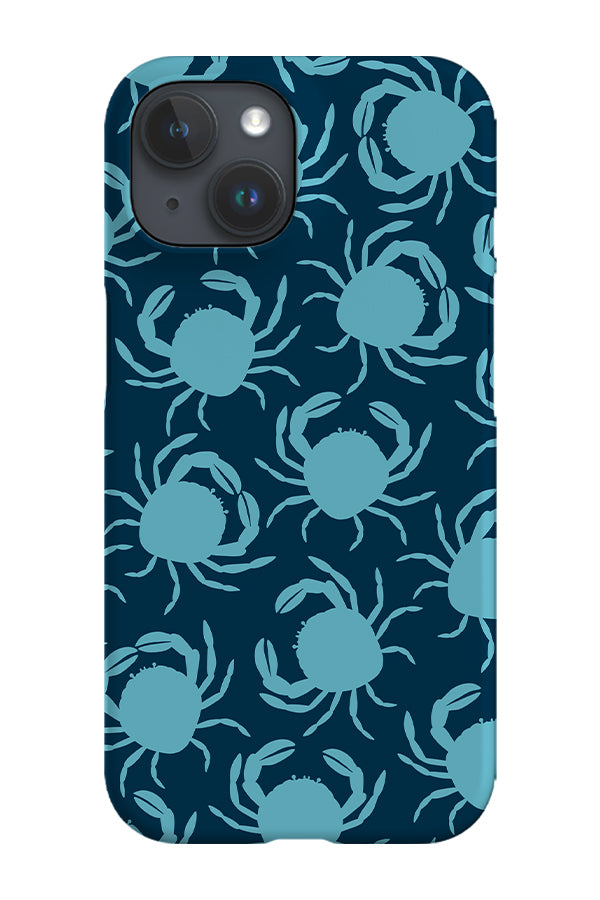 RoyalCovers.uk - Crab Scatter Phone Case (Blue)