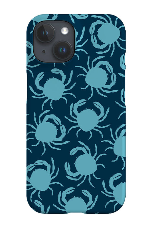 RoyalCovers.uk - Crab Scatter Phone Case (Blue)