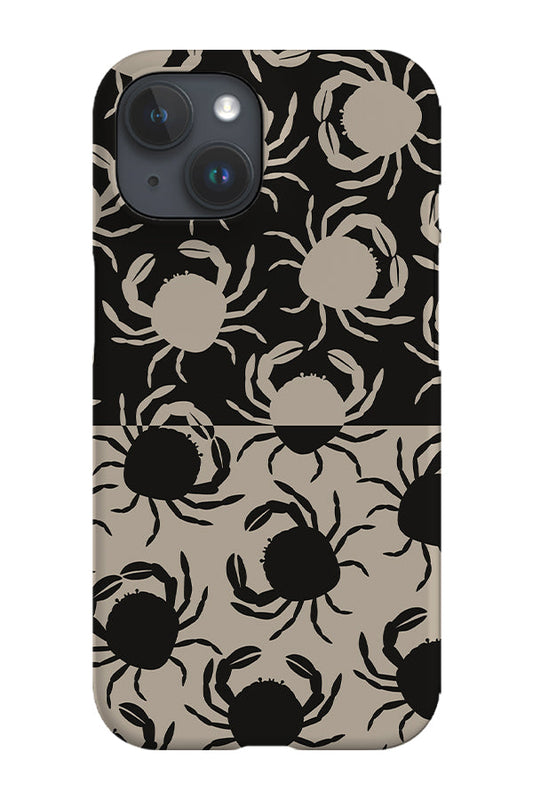 RoyalCovers.uk - Crabs Two Tone Phone Case (Black and White)