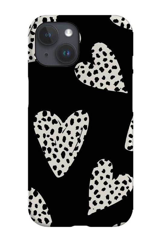 RoyalCovers.uk - Dalmatian Hearts Phone Case (Monochrome)