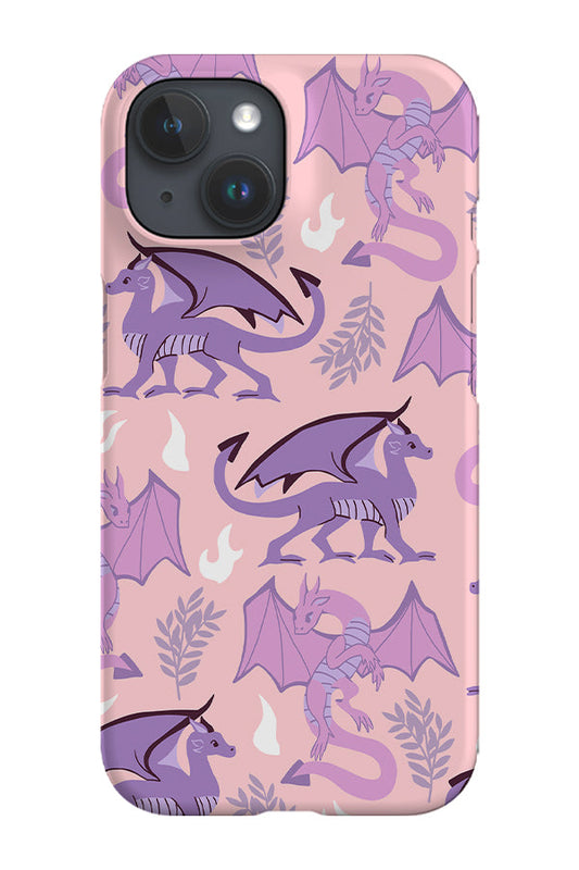 RoyalCovers.uk - Dragon Scatter Phone Case (Lilac)
