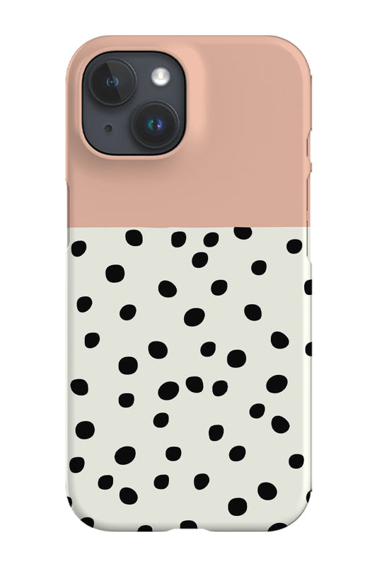 RoyalCovers.uk - Geo Dots Phone Case (Peach)