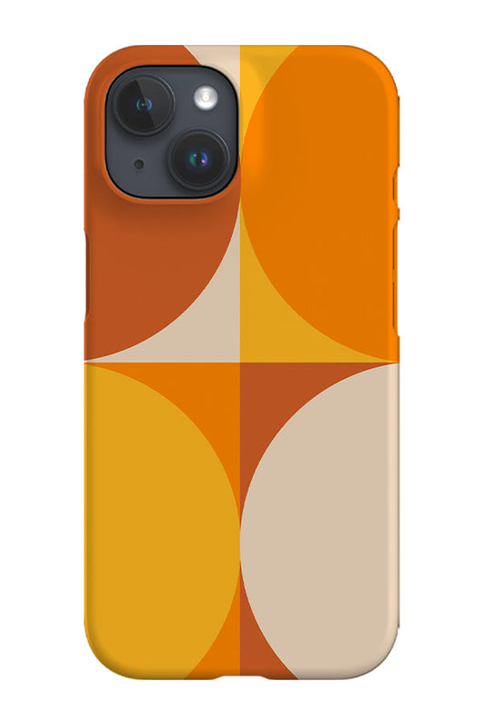 RoyalCovers.uk - Geometric Tiles Phone Case (Yellow Orange)
