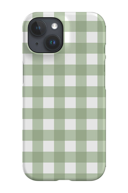 RoyalCovers.uk - Gingham Print Phone Case (Green)
