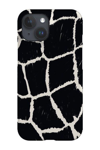RoyalCovers.uk - Giraffe Animal Print Phone Case (Monochrome)