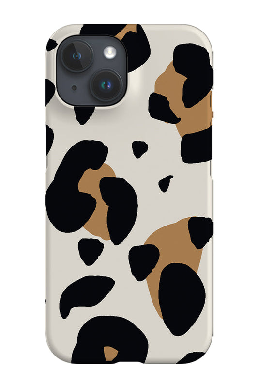 RoyalCovers.uk - Graphic Leopard Print Phone Case (Nude)
