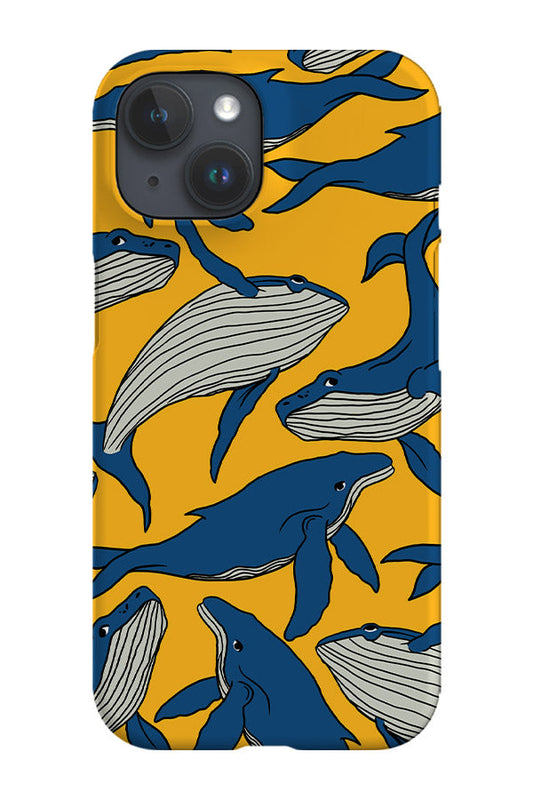 RoyalCovers.uk - Humpback Whale Phone Case (Yellow)
