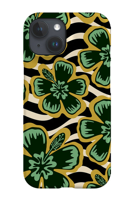RoyalCovers.uk - Hibiscus Wave Phone Case (Mint)