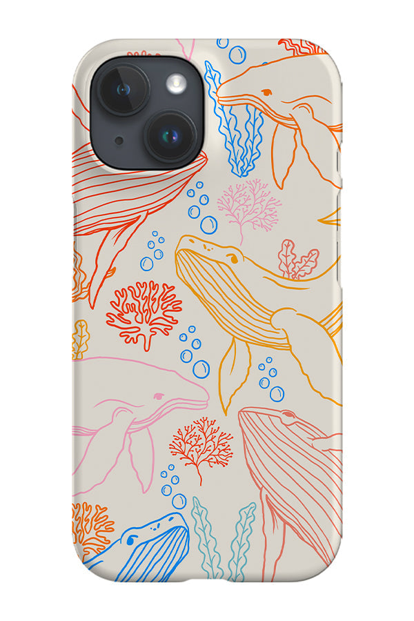 RoyalCovers.uk - Humpback Whale Coral Reef Phone Case (Bright)
