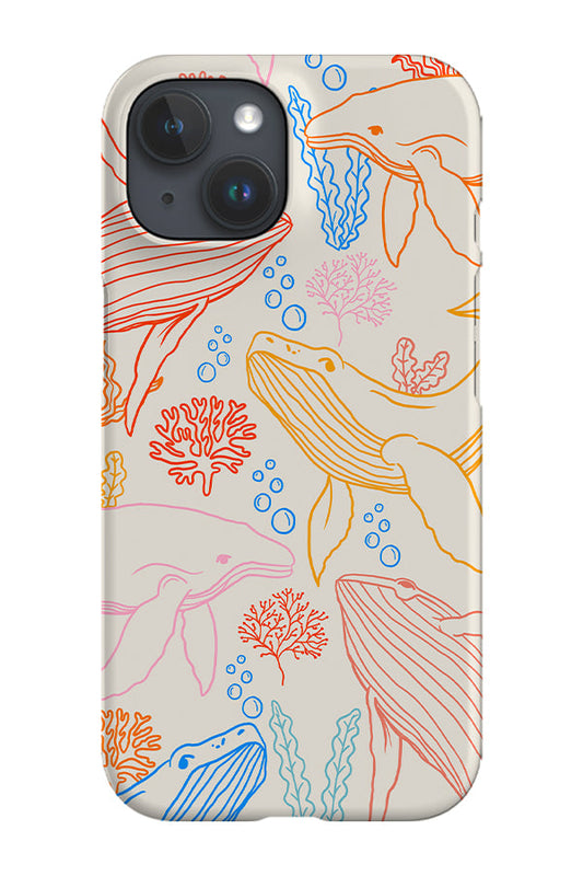 RoyalCovers.uk - Humpback Whale Coral Reef Phone Case (Bright)