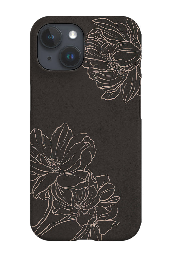 RoyalCovers.uk - Classic Botanical Peonies Phone Case (Ash)