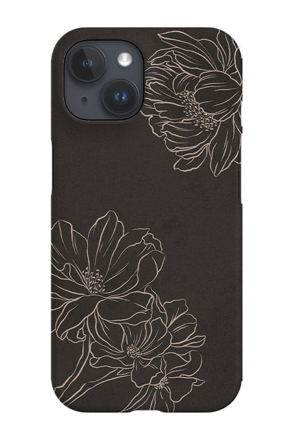 RoyalCovers.uk - Classic Botanical Peonies Phone Case (Ash)