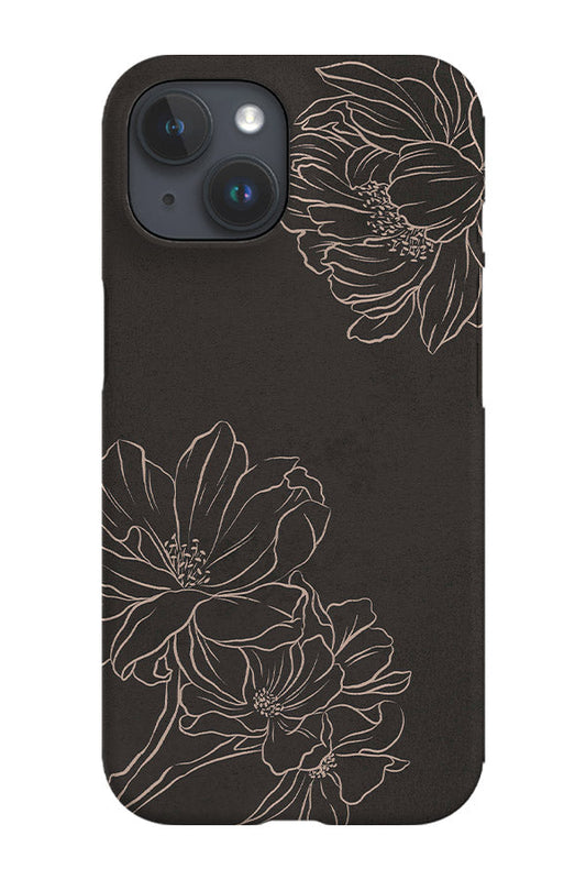 RoyalCovers.uk - Classic Botanical Peonies Phone Case (Ash)