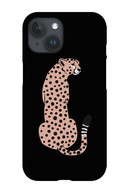 RoyalCovers.uk - Minimalist Cheetah Phone Case (Black)