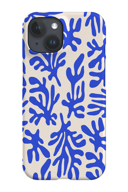RoyalCovers.uk - Matisse Coral Reef Scatter Phone Case (Beige Blue)