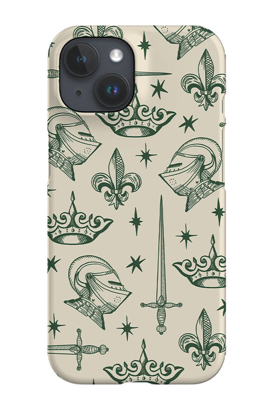 RoyalCovers.uk - Medieval Knights Phone Case (Green)