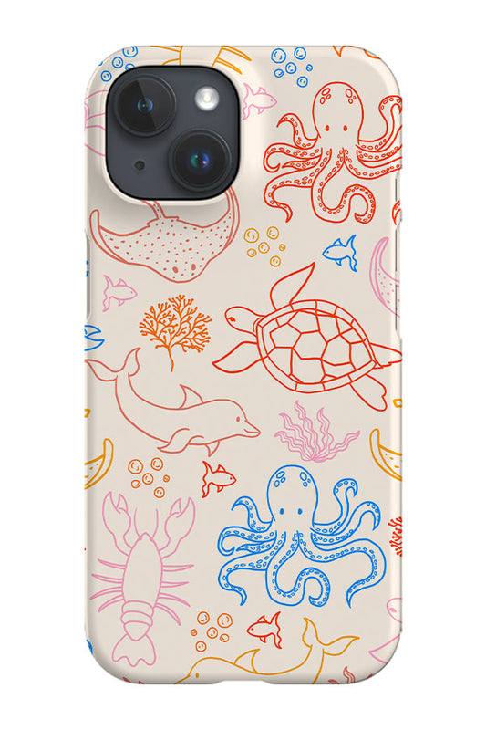 RoyalCovers.uk - Ocean Animals Phone Case (Bright)