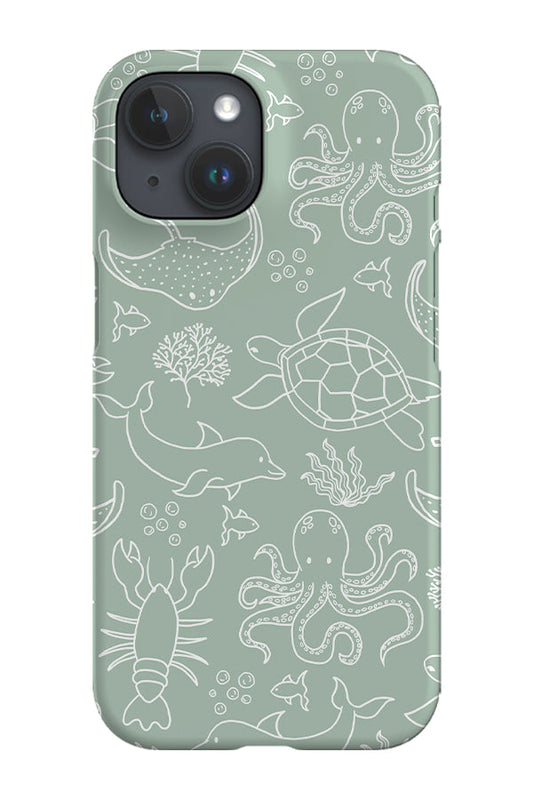 RoyalCovers.uk - Ocean Animals Phone Case (Mint)