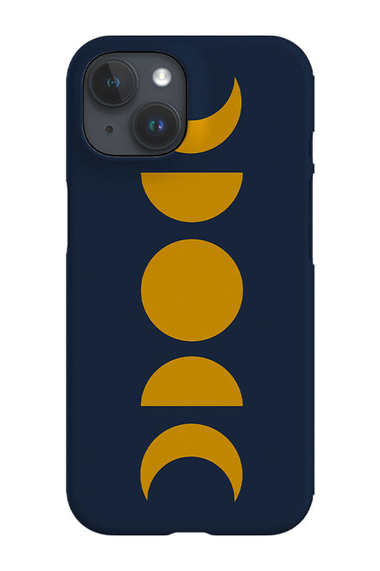 RoyalCovers.uk - Moon Phases Phone Case (Dark Blue)