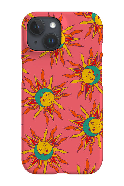 RoyalCovers.uk - Moon and Sun Scatter Phone Case (Pink)