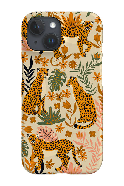 RoyalCovers.uk - Cheetah Busy Jungle Phone Case (Neutral)