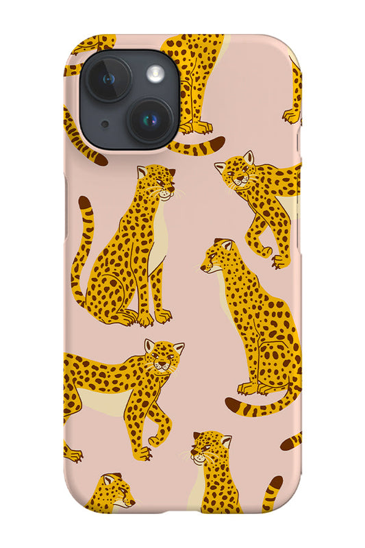 RoyalCovers.uk - Cheetah Scatter Phone Case (Yellow)