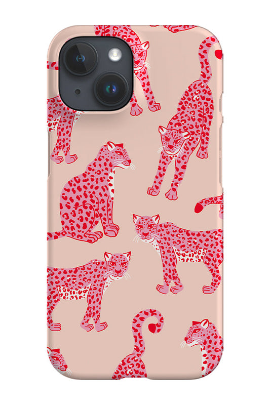 RoyalCovers.uk - Leopard Scatter Phone Case (Pink)