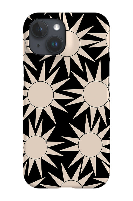 RoyalCovers.uk - Large Sun Phone Case (Black)